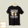 Awesome Dog Dad Look Like Photo – Personalized Custom Unisex T-Shirt