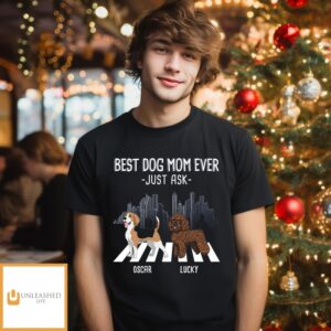 Best Mom Just Ask – Personalized Custom Sweatshirt For 2 Pet