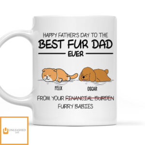 Best Pet Dad Ever – Personalized Custom Coffee Mug