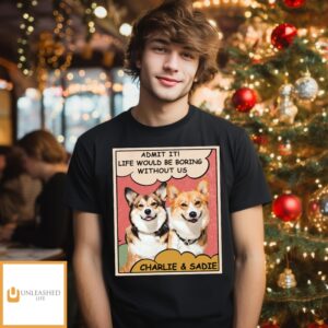 Boring Without Dog Photo 2 – Personalized Custom Unisex T-Shirt