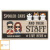 Cat And Staff – Personalized Custom Doormat