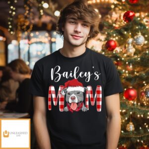 Christmas Dog Momdad – Personalized Custom Unisex Sweatshirt
