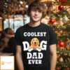 Coolest Dog Dad Ever – Personalized Custom Unisex T-Shirt