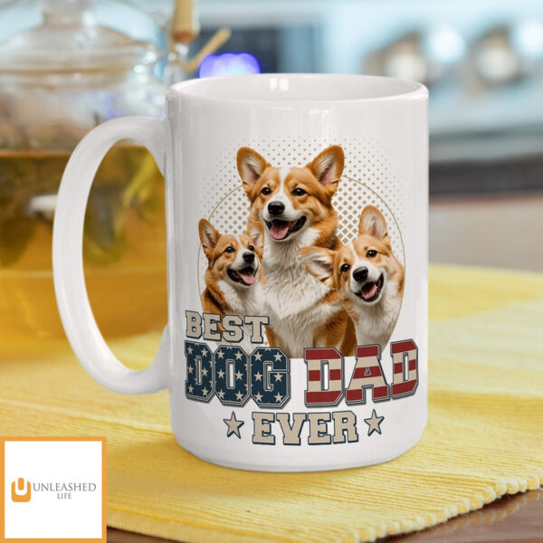 Custom Photo Ultimate Dog Cat Dad – Personalized Custom Coffee Mug