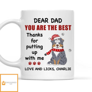 Dad Is Best – Personalized Custom Coffee Mug