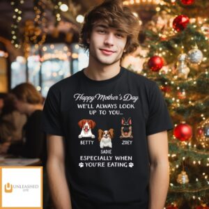 Dog Look Up To You – Personalized Custom Unisex Shirt