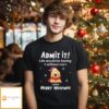 Funny Peeking Admit – Personalized Custom Unisex T-shirt