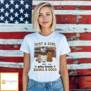 Girl Reading – Personalized Custom Unisex T-shirt
