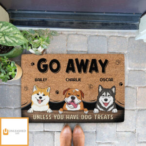 Go Away – Personalized Custom Doormat