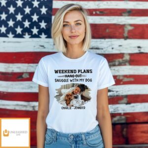 Hang Out Or Snuggle Photo – Personalized Custom Unisex T-shirt