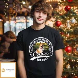 Human Belongs To Photo – Personalized Custom Unisex T-shirt