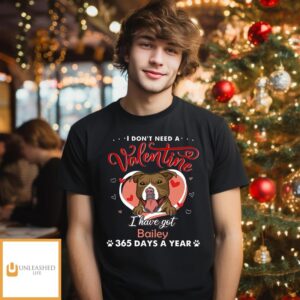 I Don’t Need A Valentine – Personalized Custom Unisex T-shirt