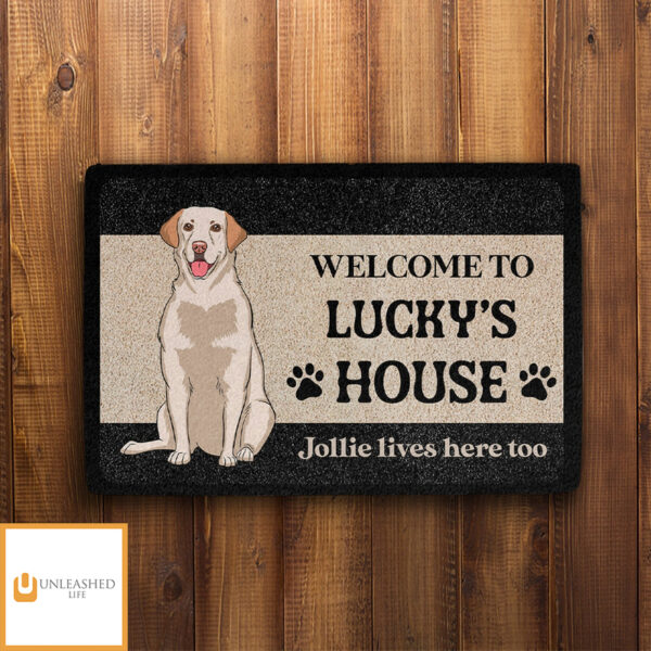 This Is Dog House – Personalized Custom Doormat